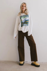 Tandry Cargo Pants in Brown FINAL SALE