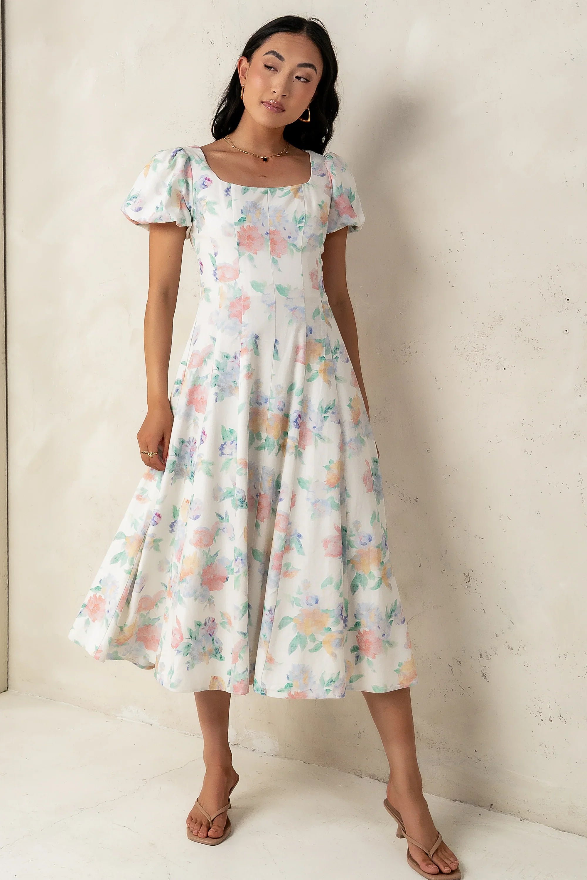 Mollie Floral Maxi Dress
