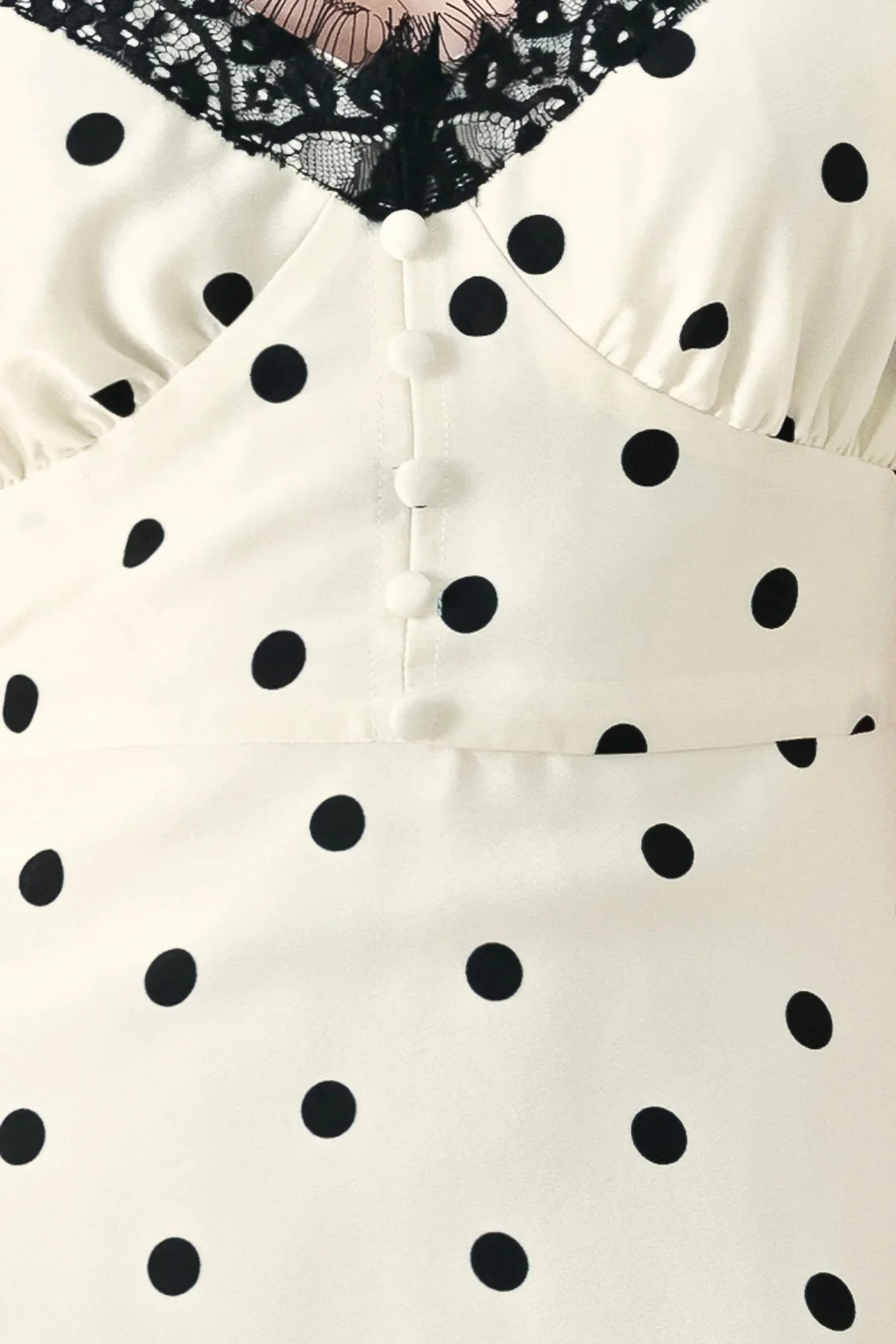 DOTTY SWEETHEART POLKA DOT MIDI DRESS