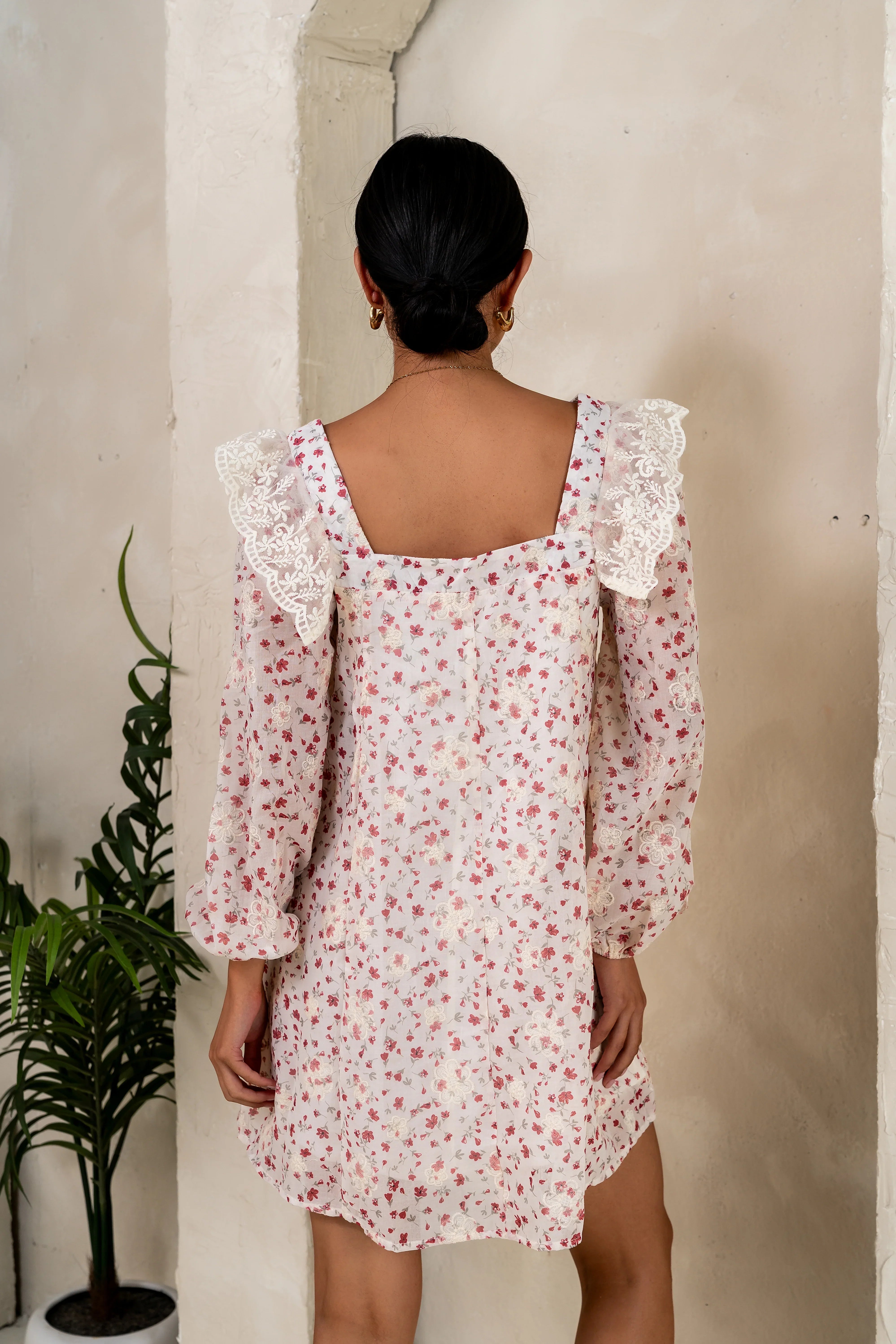 Macy Floral Babydoll Dress FINAL SALE