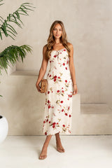 Faith Floral Midi Dress FINAL SALE