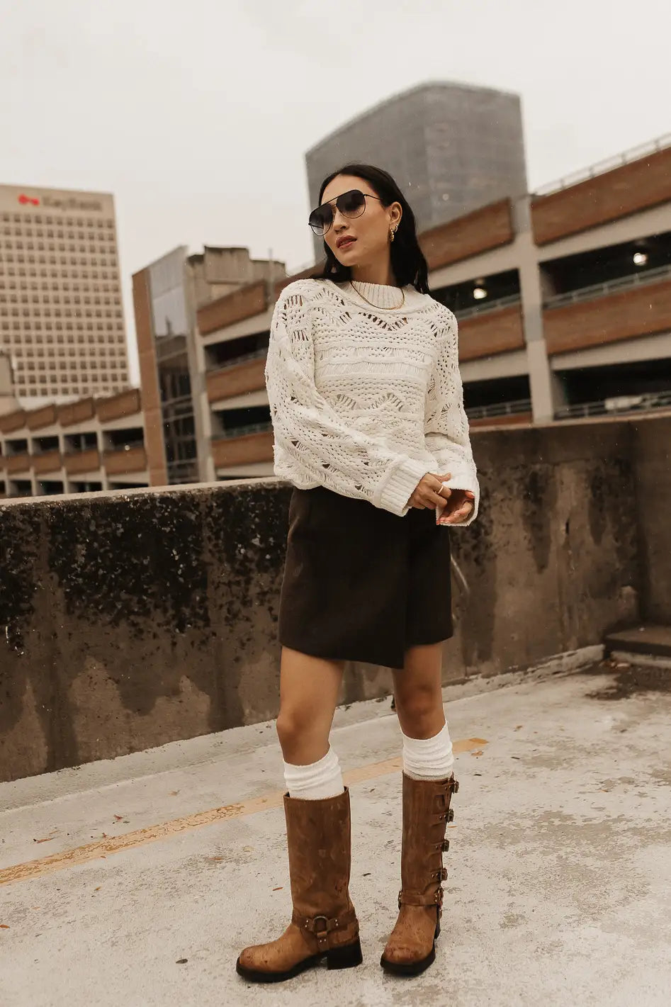 Willow Open Knit Sweater FINAL SALE