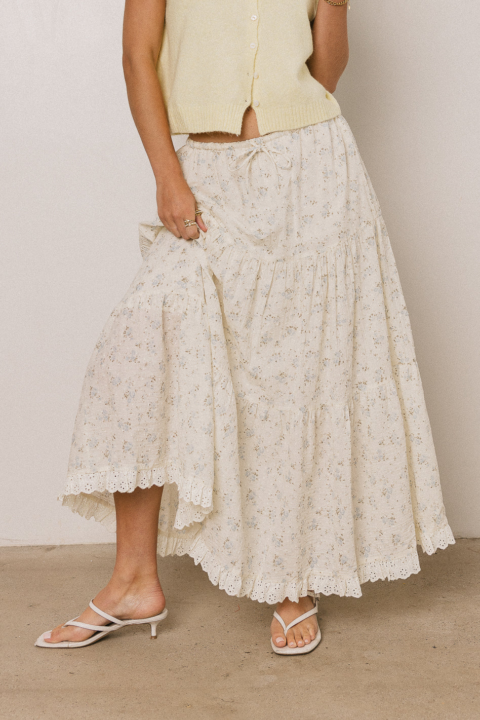 Eileen Floral Maxi Skirt FINAL SALE