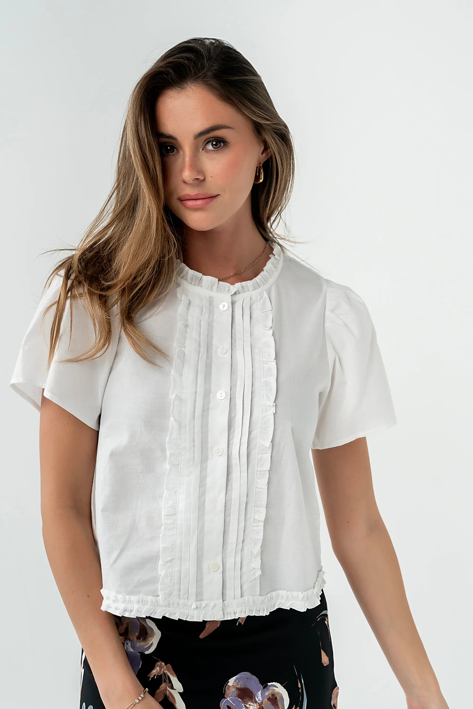 Vince Sheer Blouse