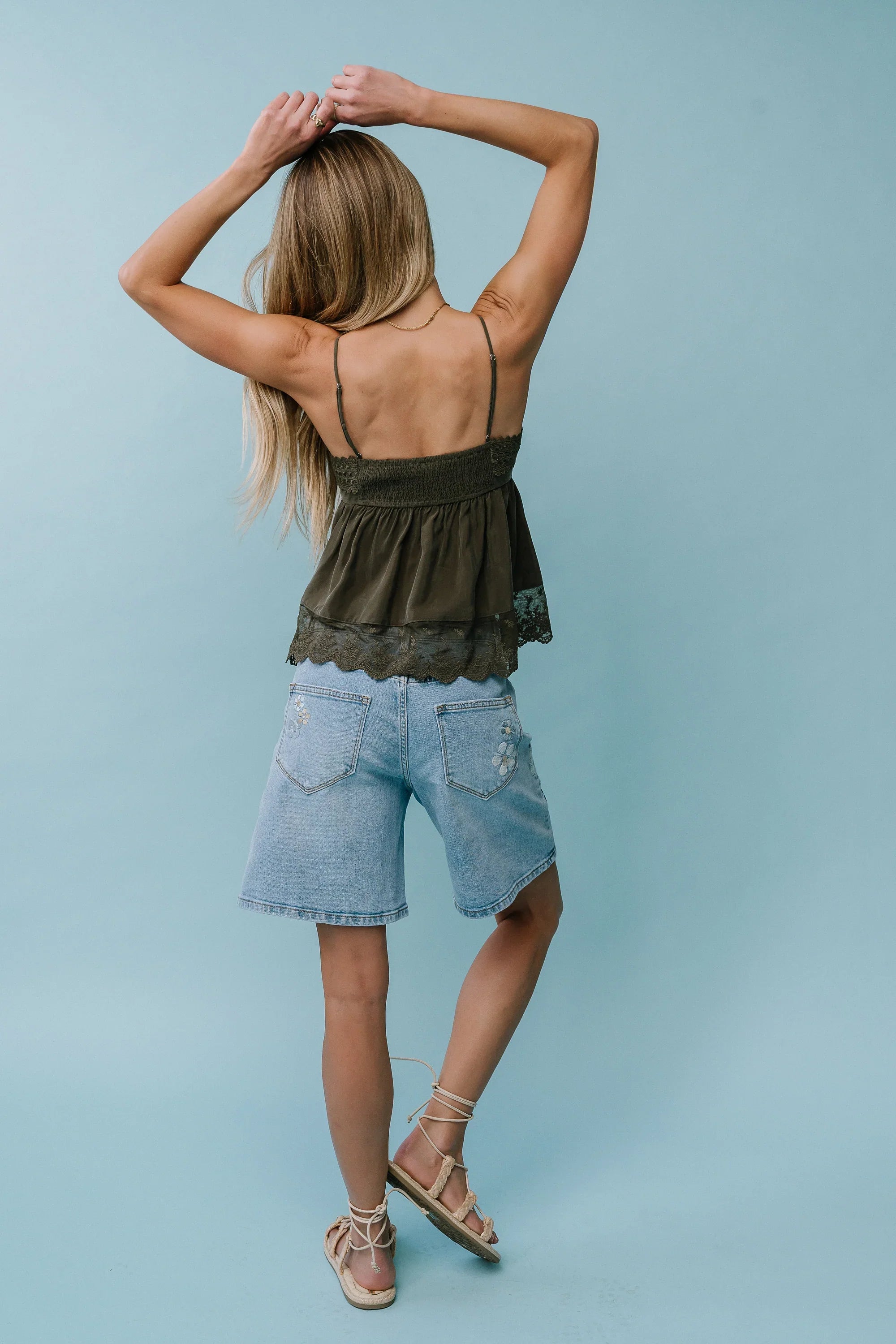 Franko Embroidered Shorts