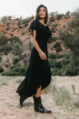 Dallas Sheer Midi Dress FINAL SALE