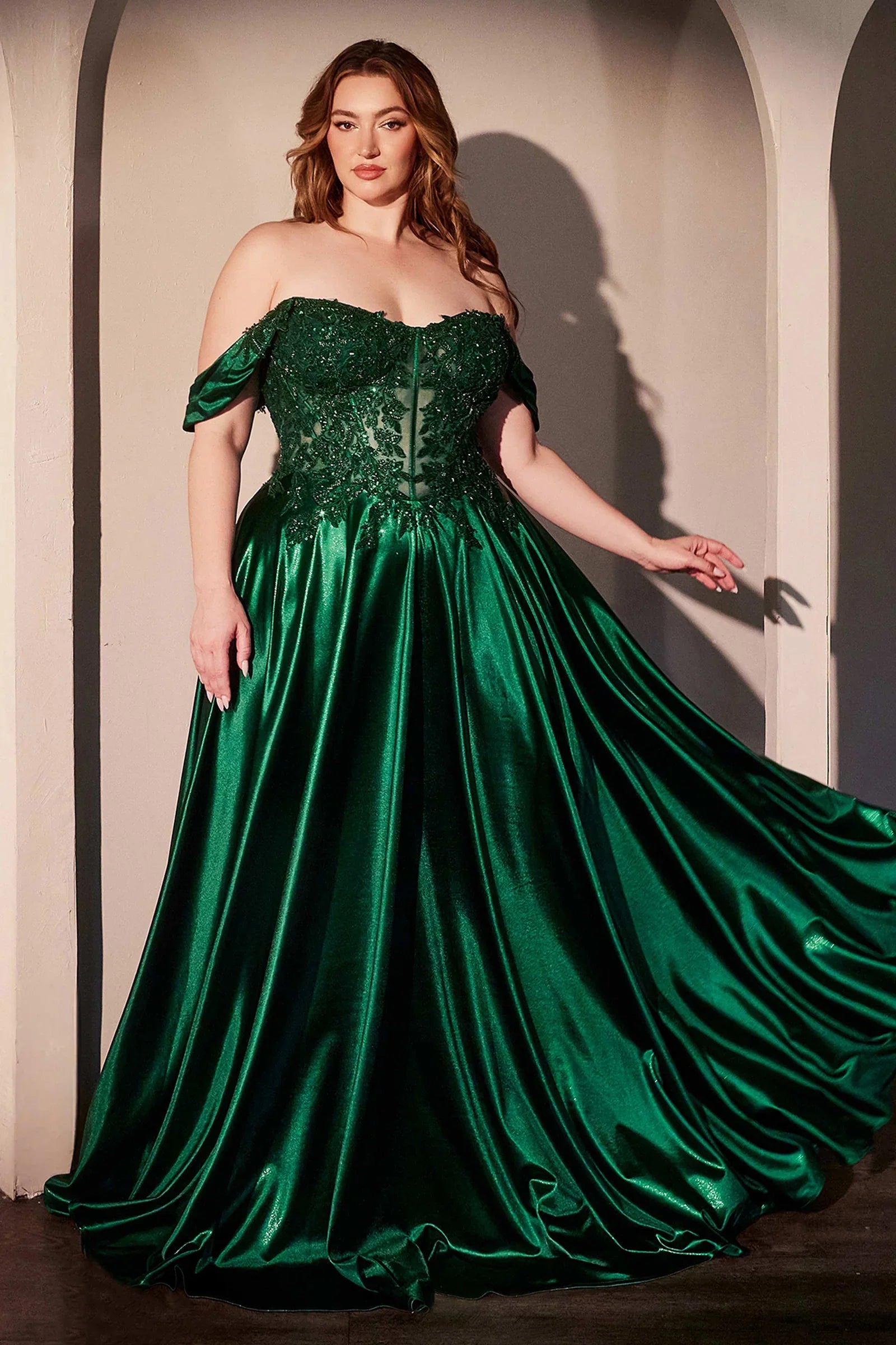 Bronwyn Gown A Line Dress With Removable Straps
