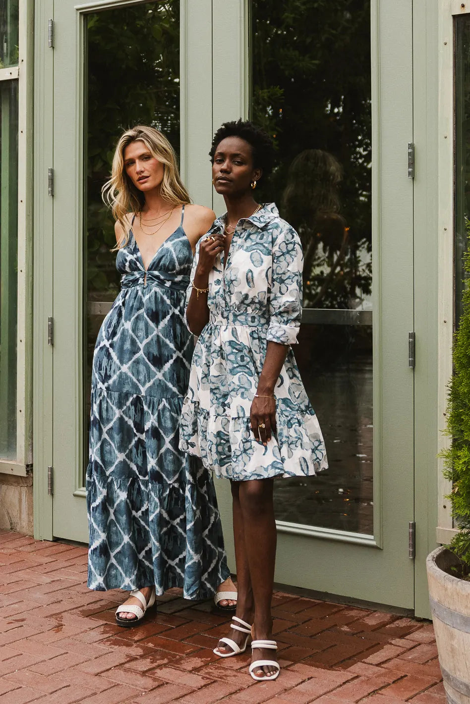 Azura Printed Maxi Dress FINAL SALE