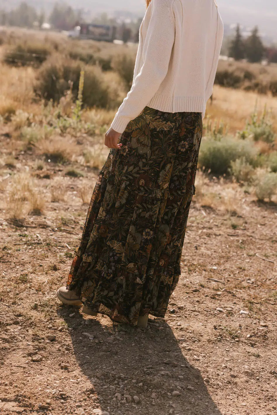 Selah Floral Maxi Skirt FINAL SALE