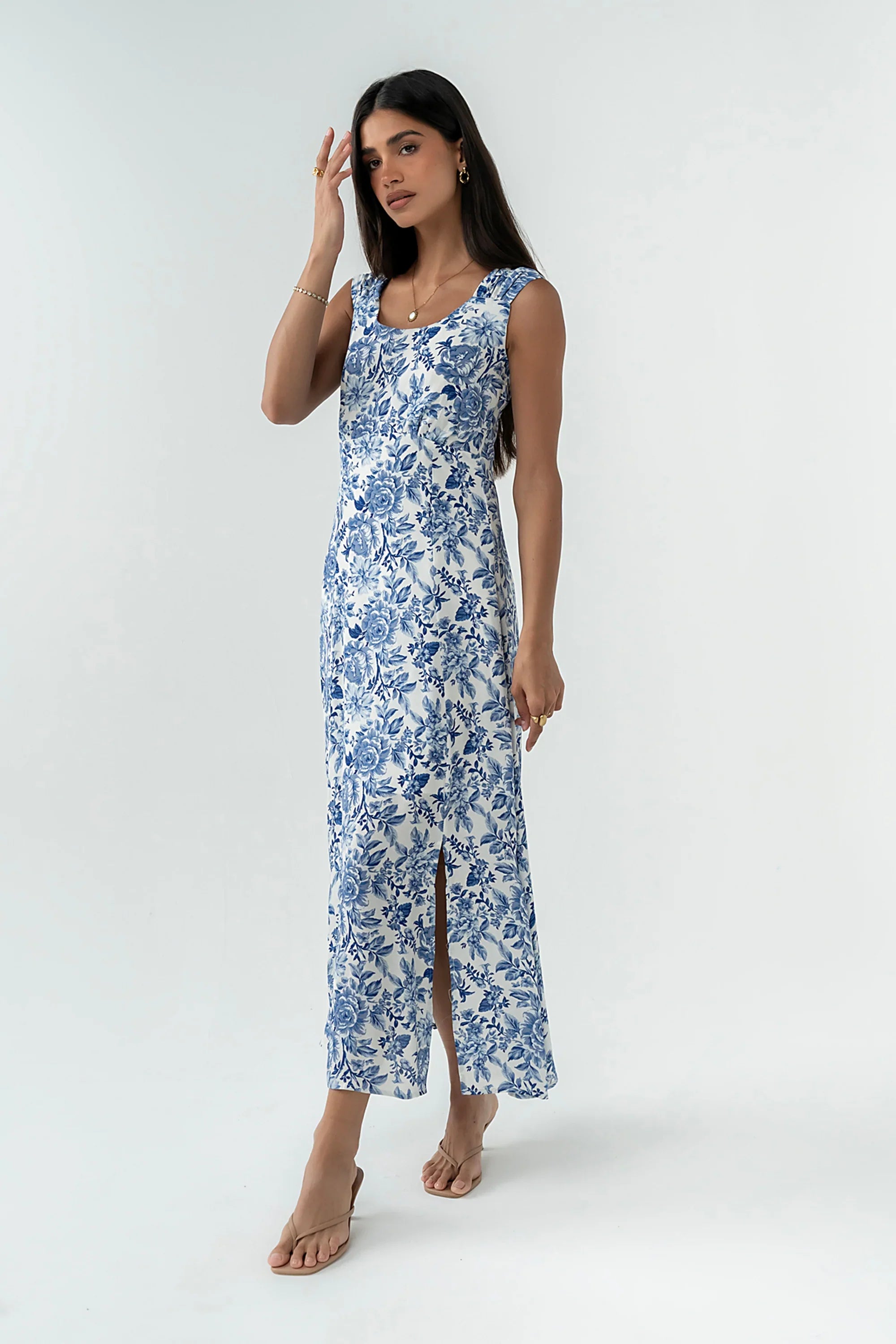 Charlize Floral Maxi Dress