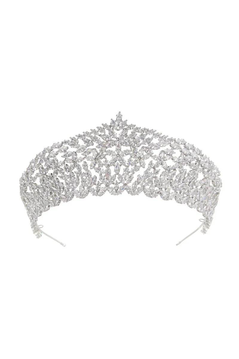 Vintage Zircon Wedding Crown