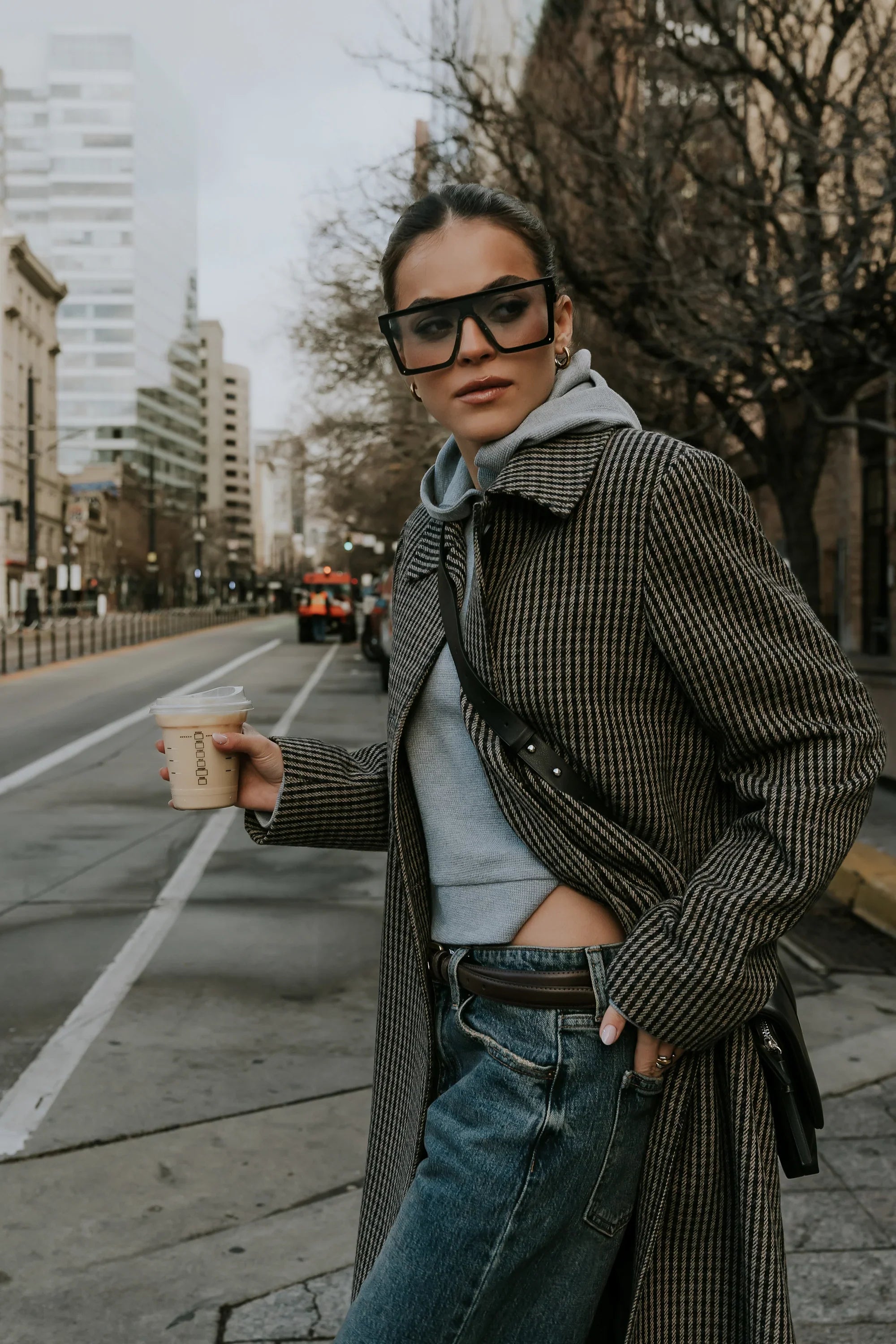 Marley Gingham Coat