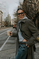 Marley Gingham Coat