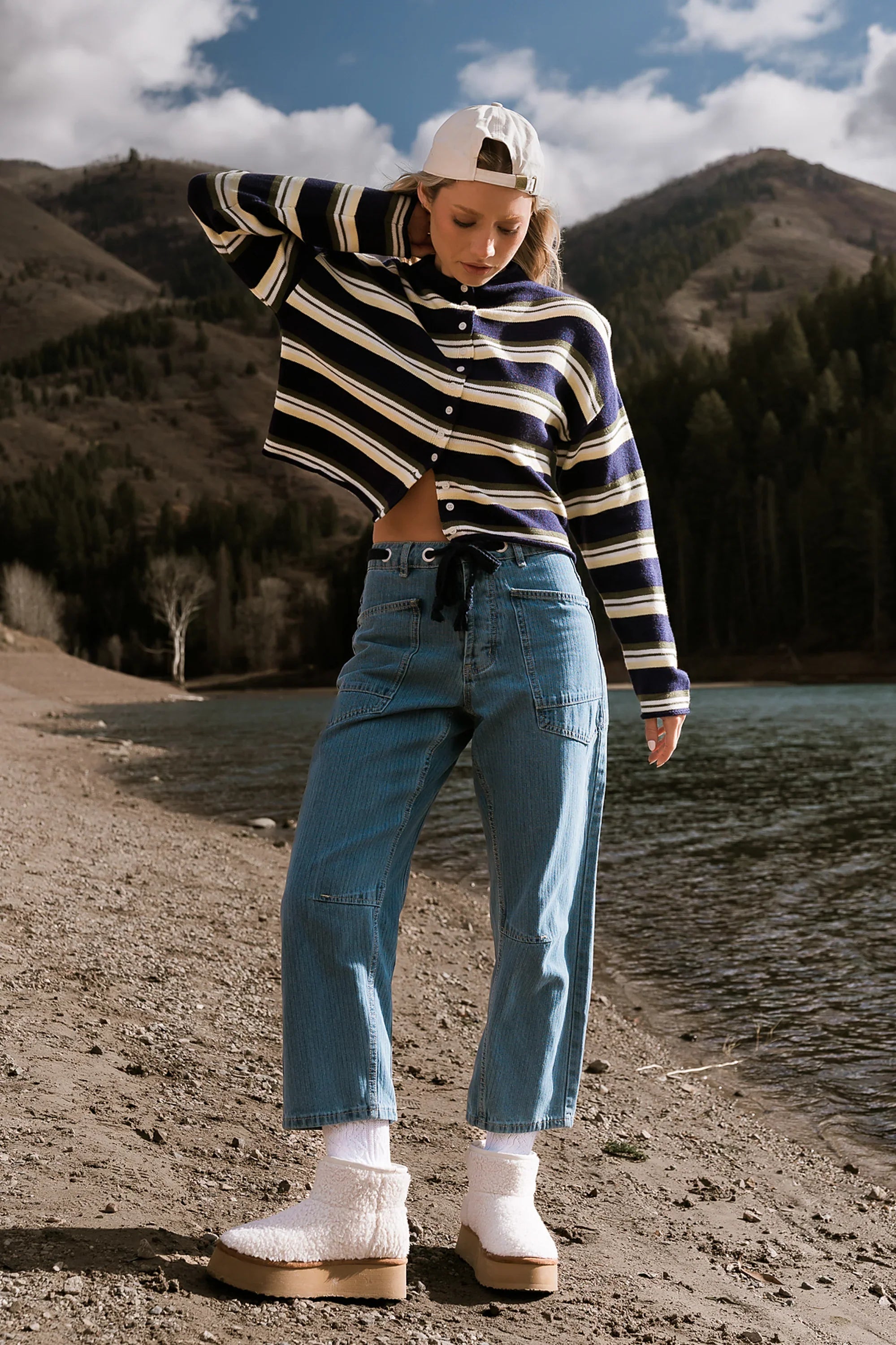 Baylor Striped Cardigan FINAL SALE