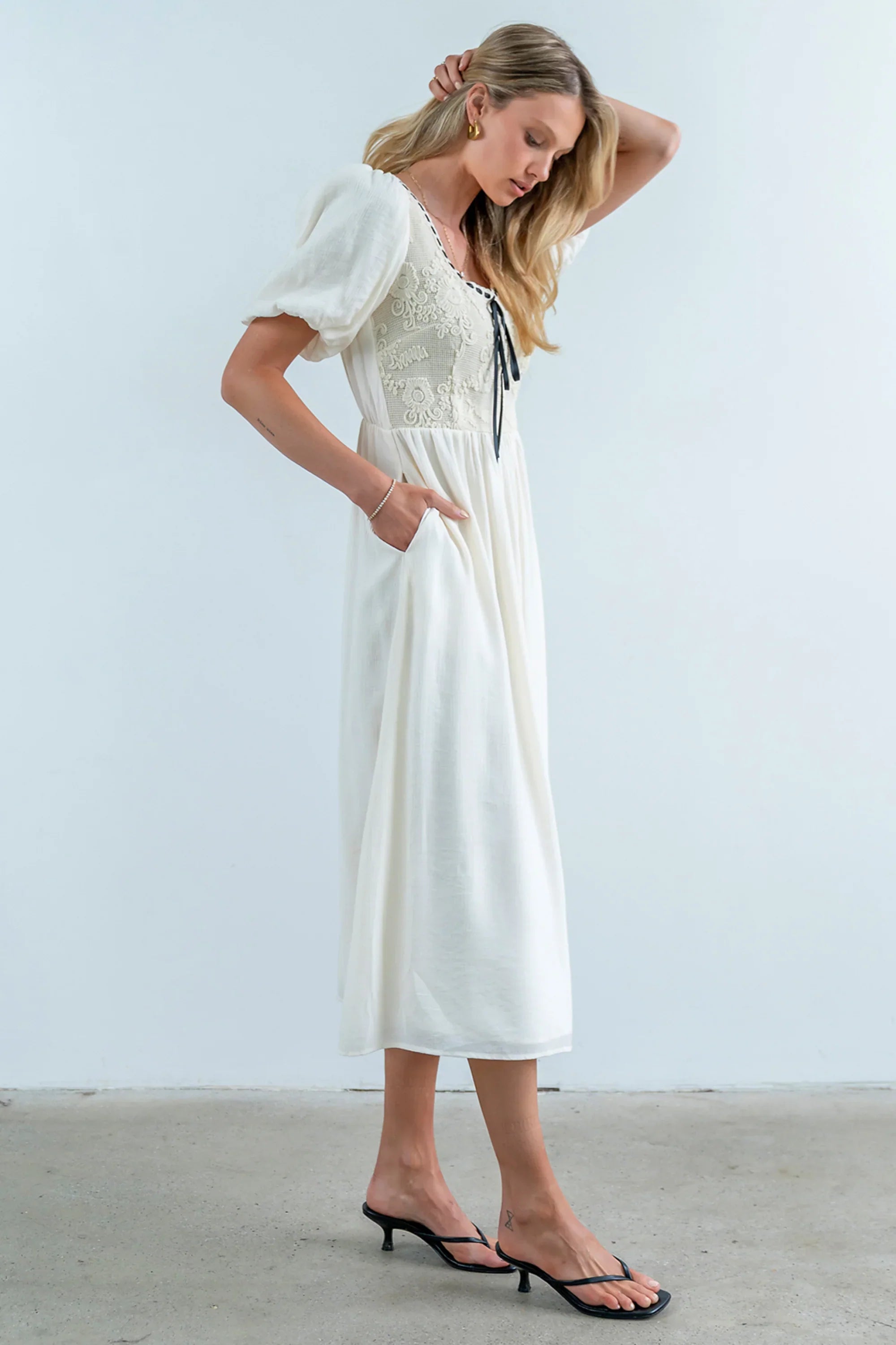 Camryn Embroidered Maxi Dress
