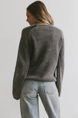 Aveline Knit Sweater in Black FINAL SALE