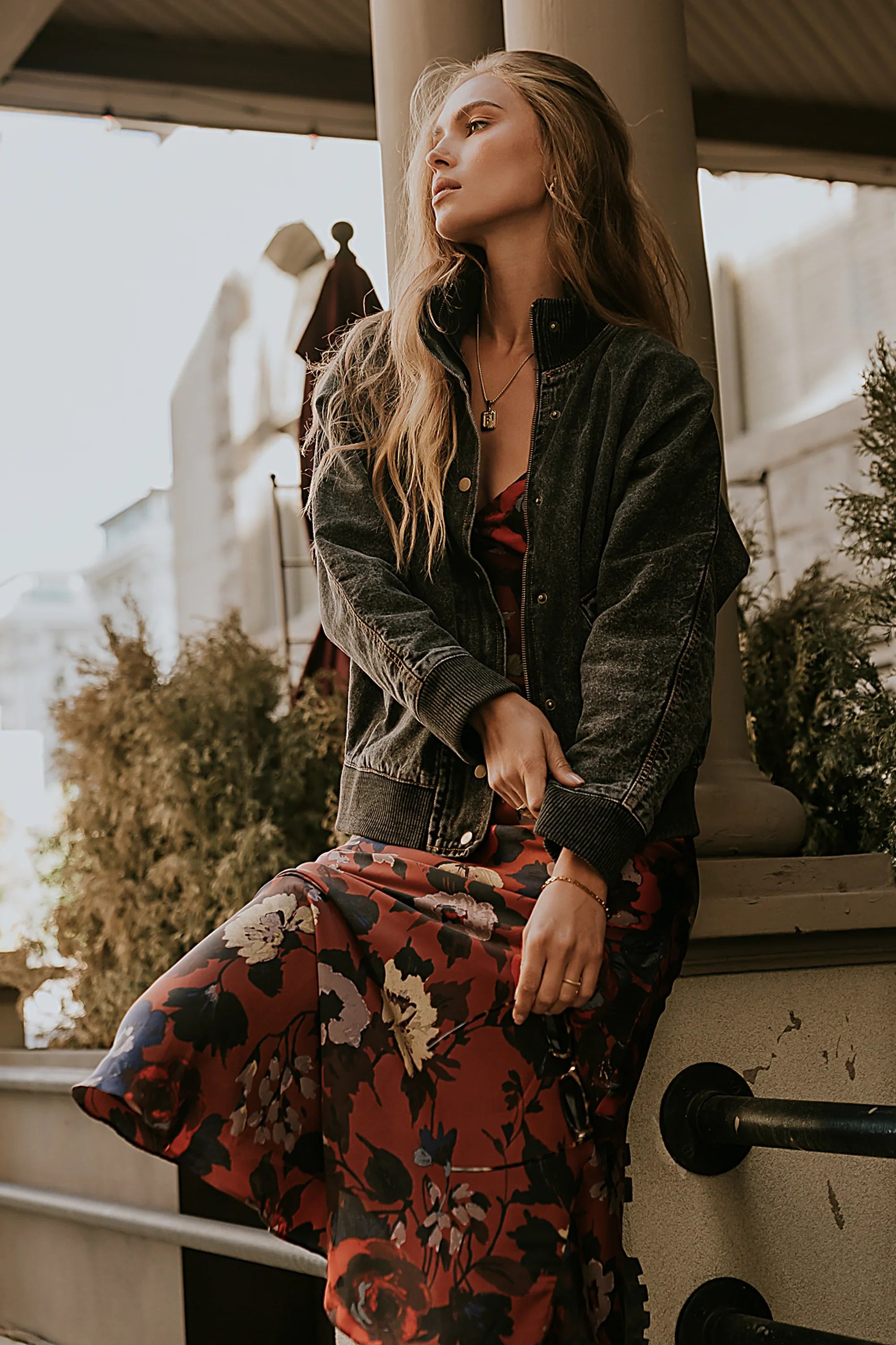 Jayne Floral Maxi Dress