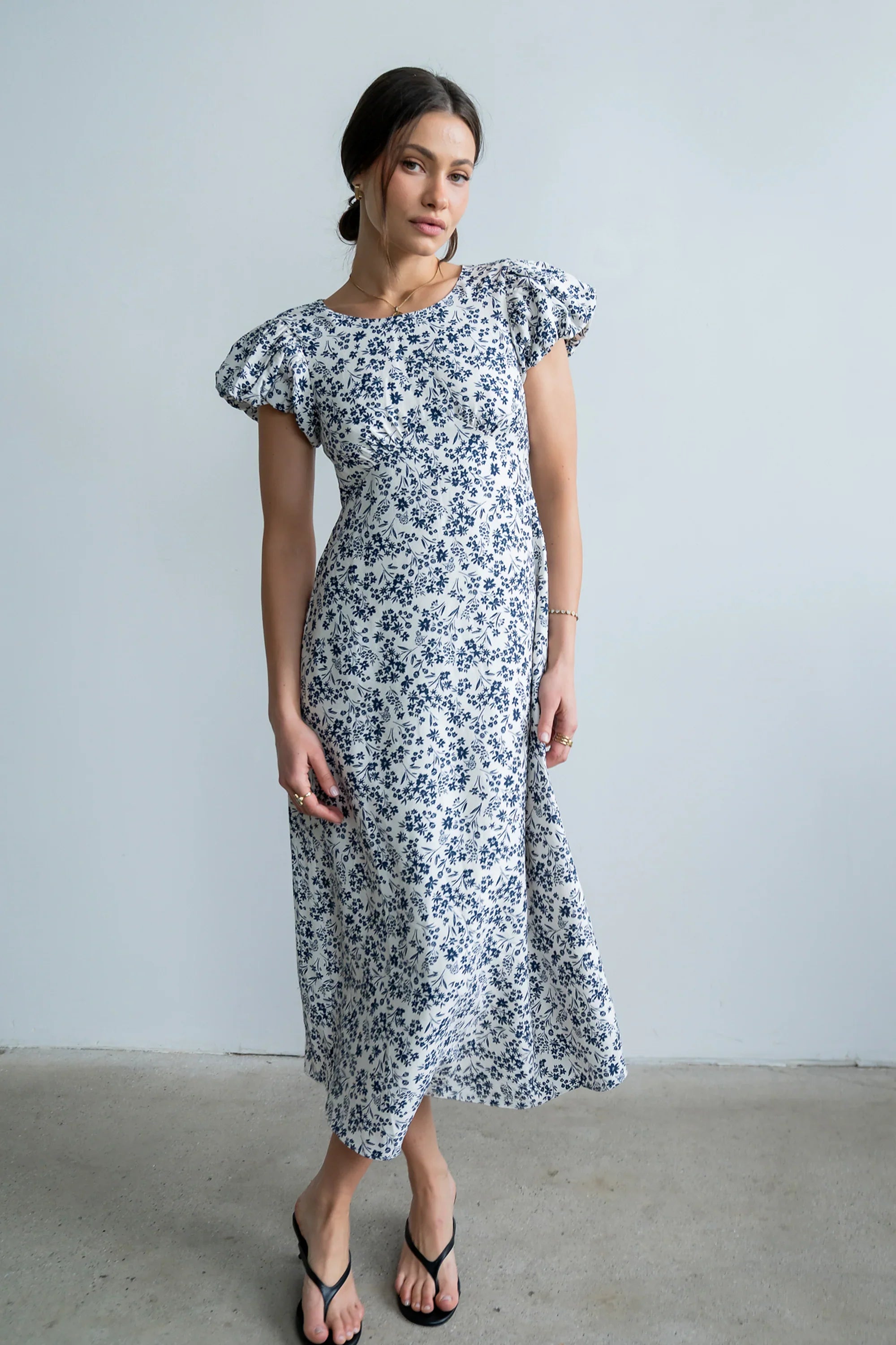 Smith Floral Midi Dress