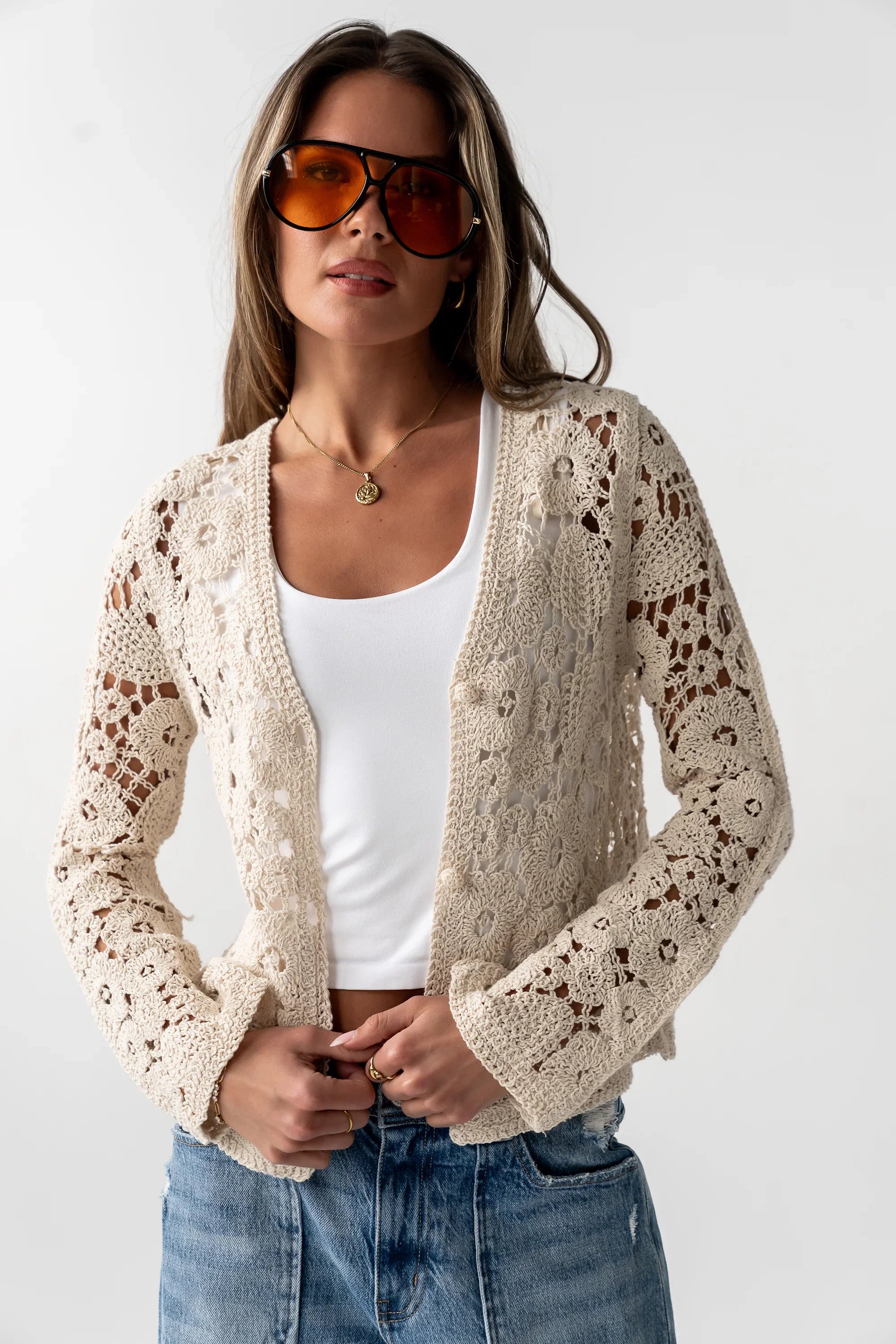 Ziggy Crochet Cardigan