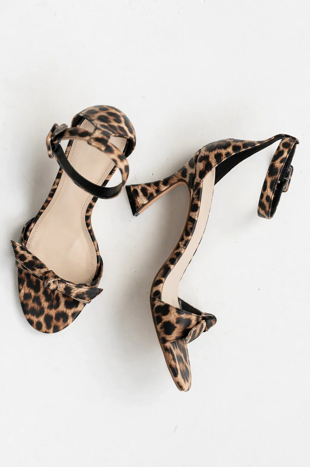 Melly Tie Heels in Cheetah