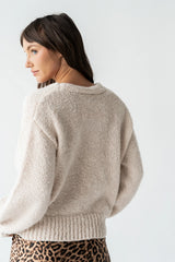 Markie Knit Cardigan in Cream