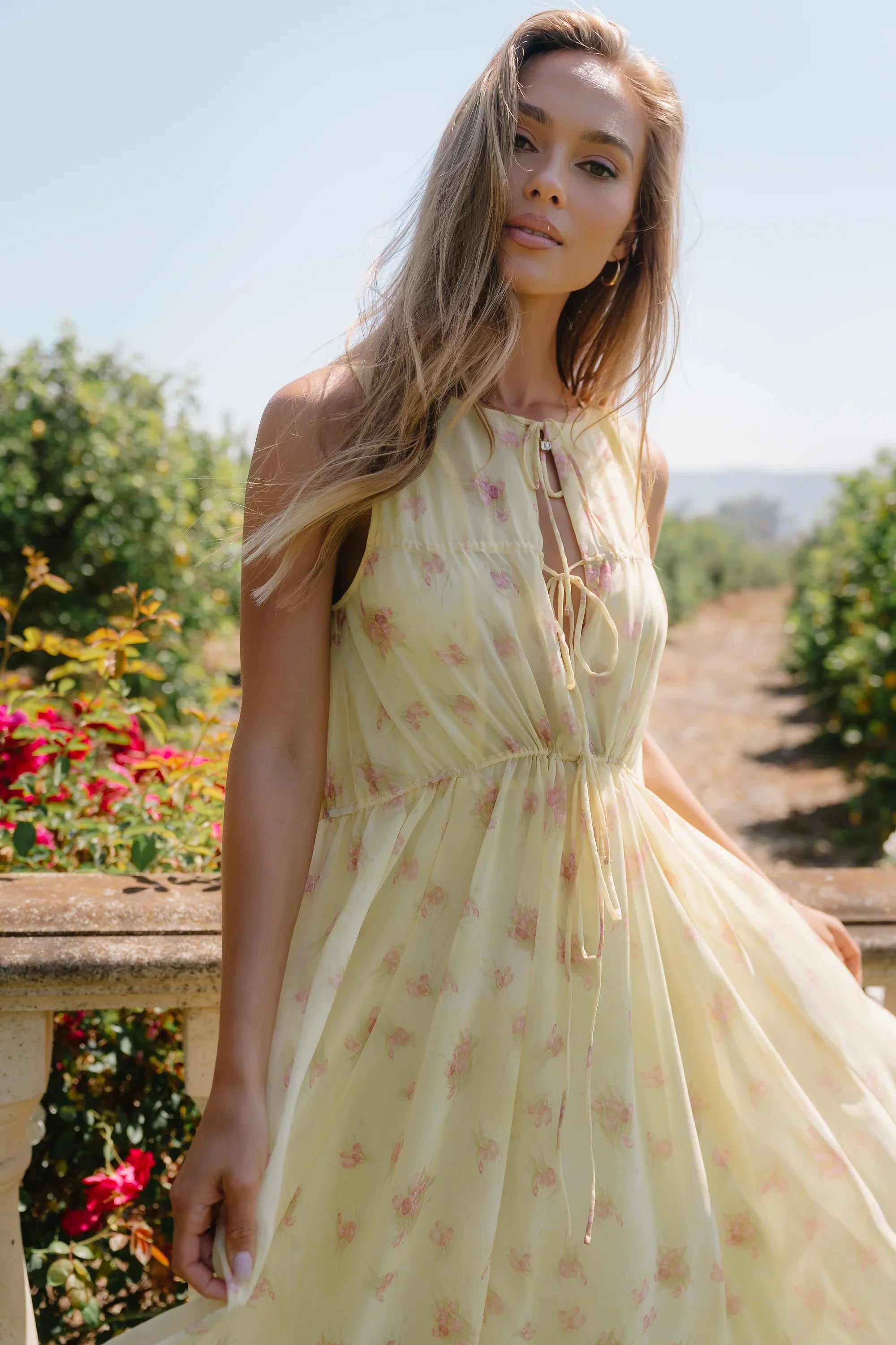 Ricki Chiffon Maxi Dress