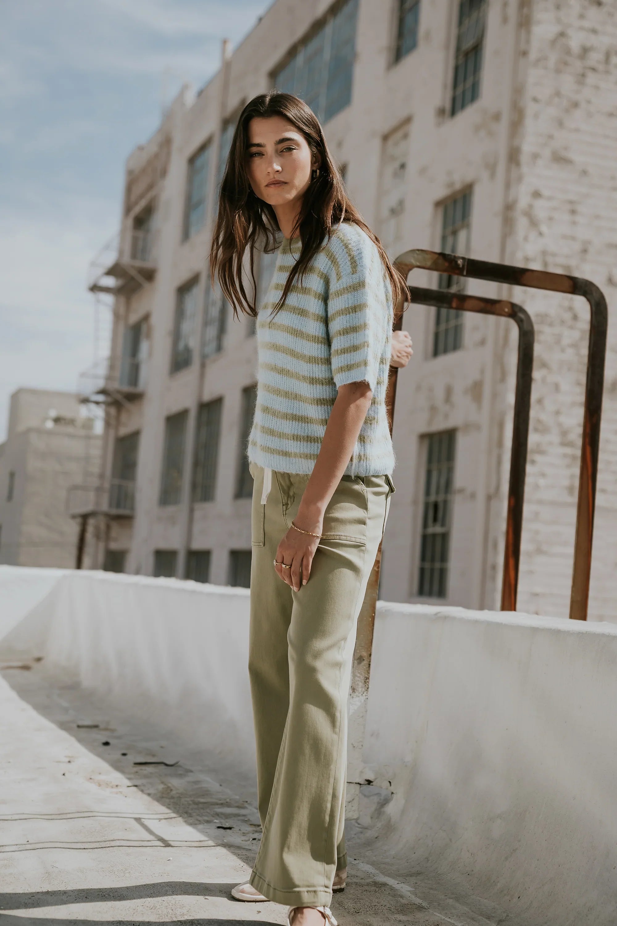 Linny Striped Sweater