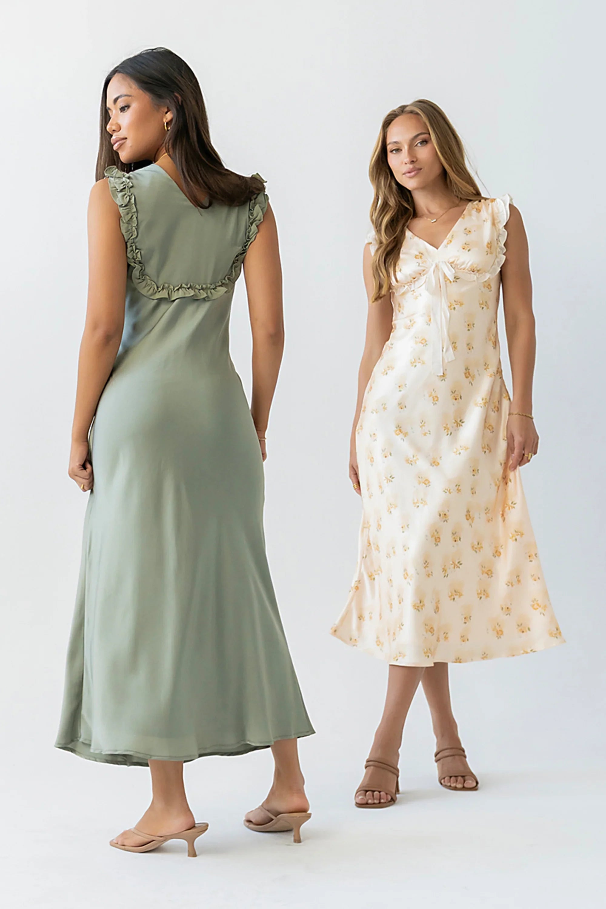 Tracey Maxi Dress in Yellow