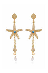 Starfish Seeker Drop Earrings