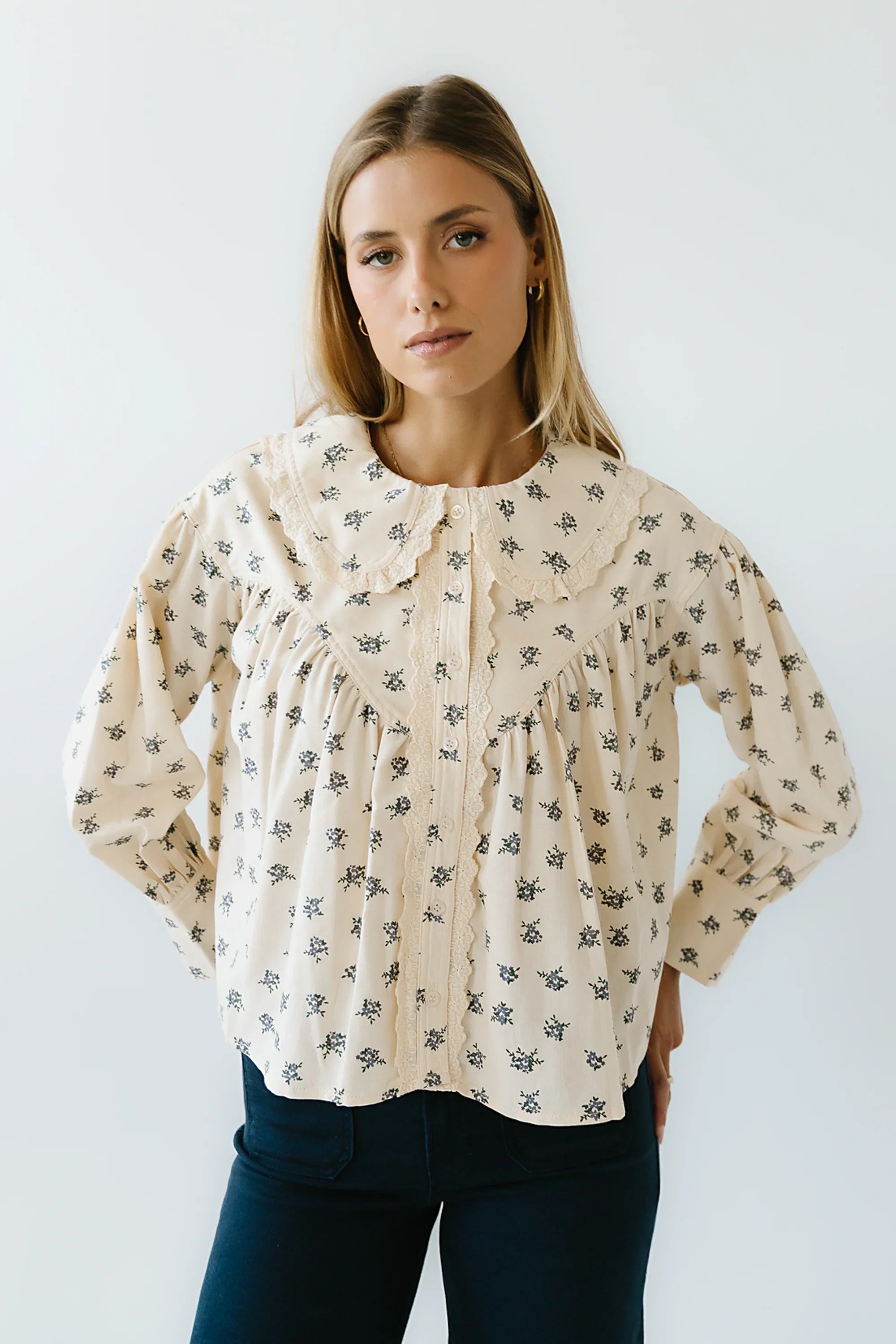 Wallace Floral Blouse FINAL SALE