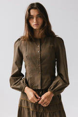 Keira Gingham Blouse FINAL SALE