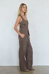 Rina Button Up Vest