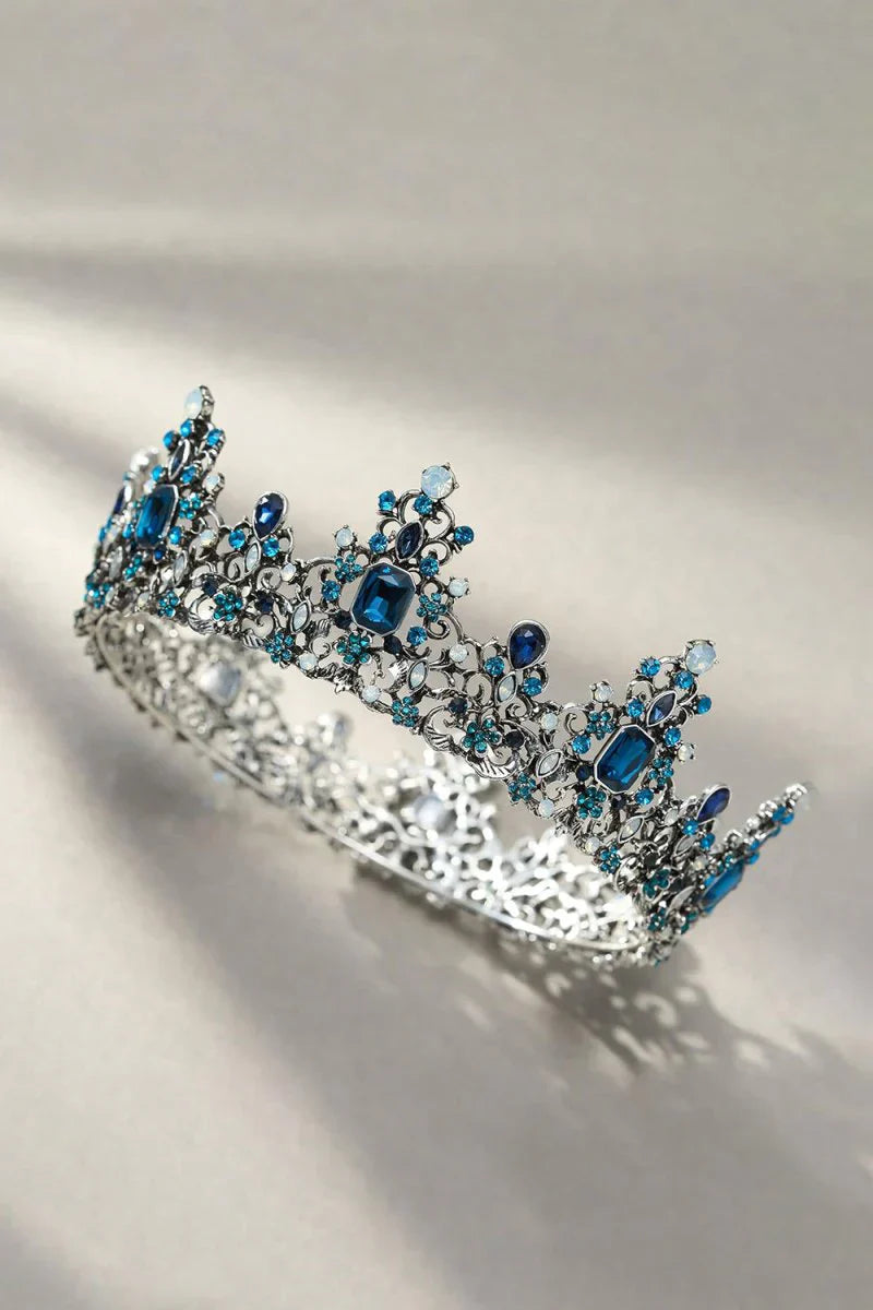 Baroque Colorful Crystal Crown