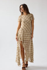 Debbie Snake Maxi Dress
