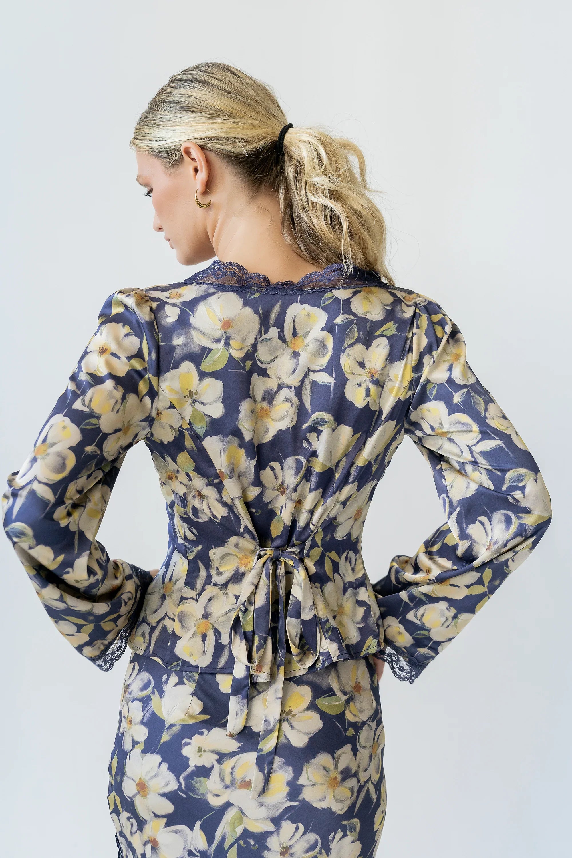 Kirsty Floral Satin Top