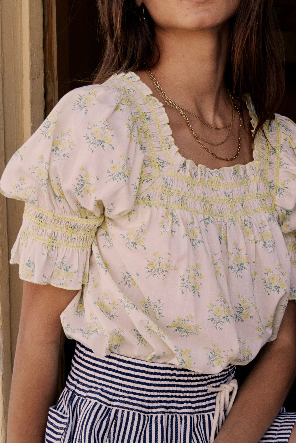 Karrie Floral Blouse FINAL SALE