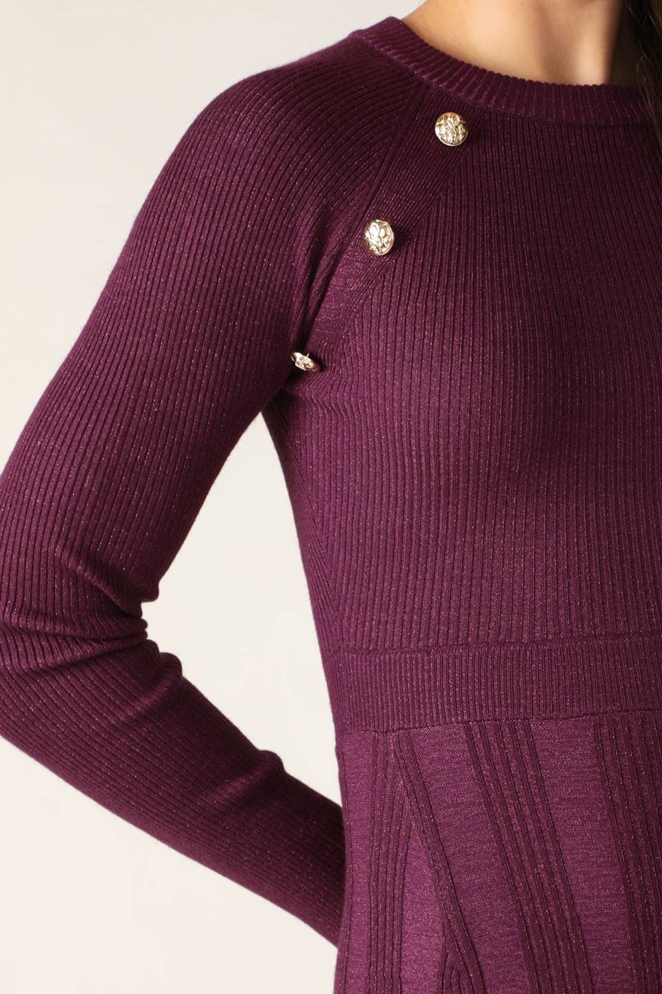 HIGH STANDARDS SWEATER MIDI DRESS FINAL SALE