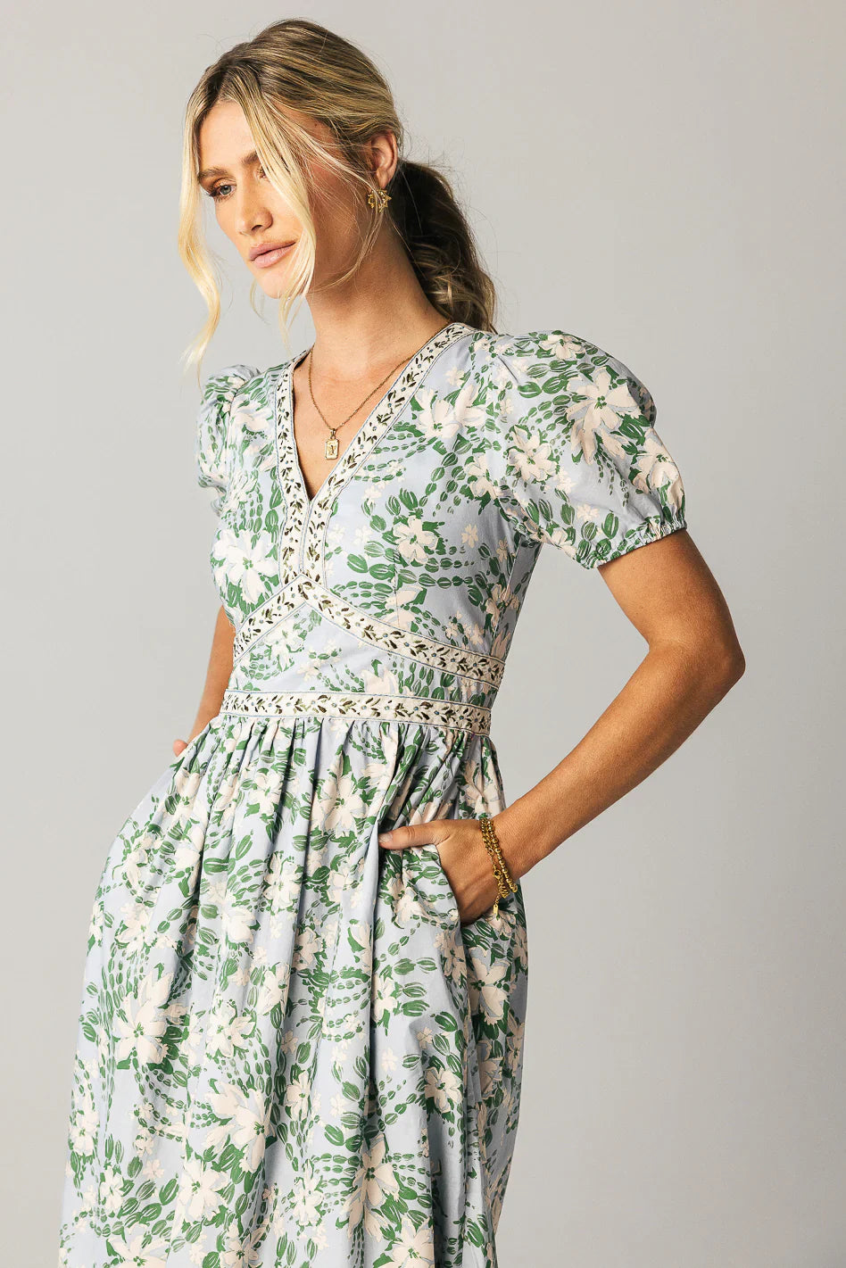 Teo Floral Maxi Dress FINAL SALE