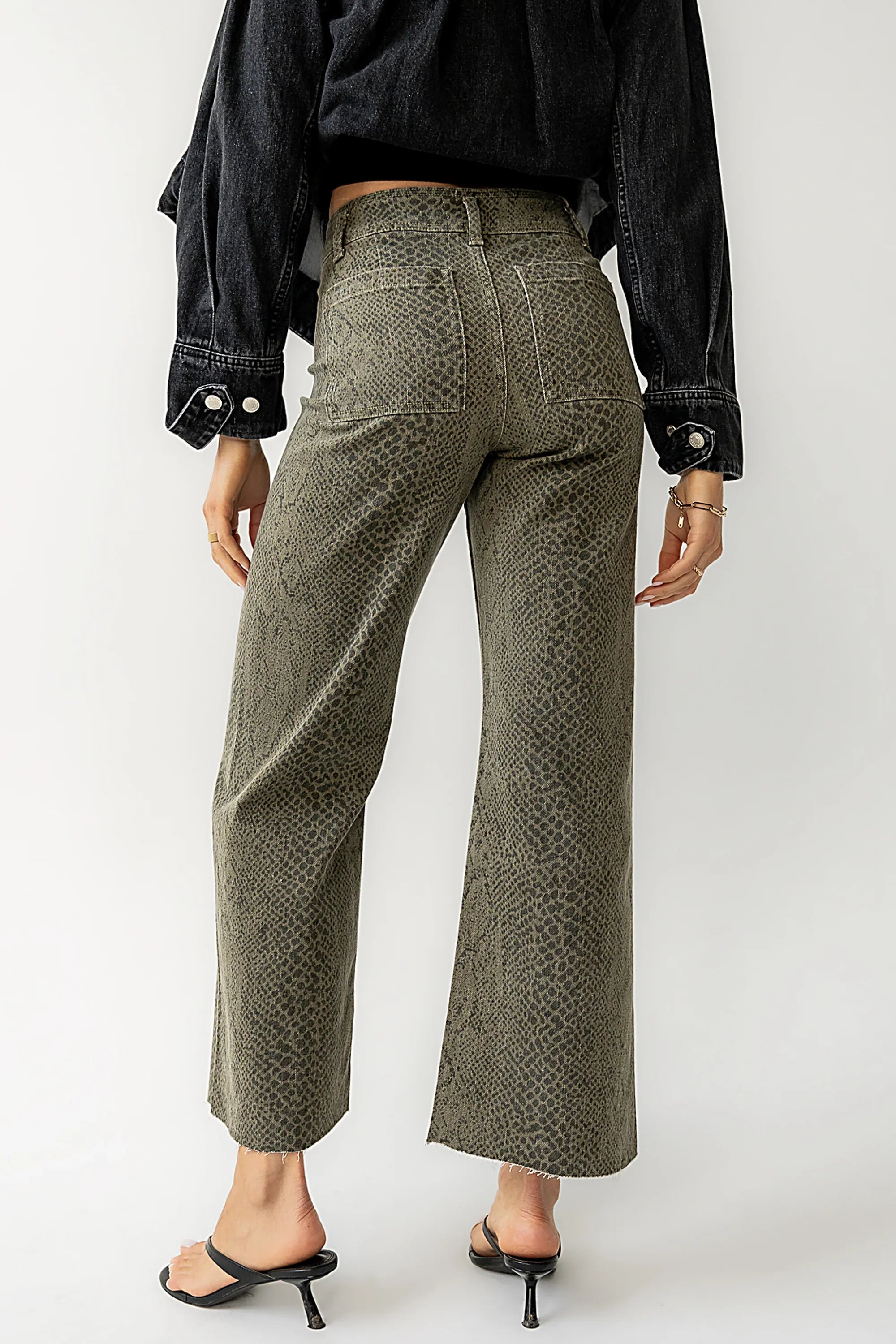 Gia Snake Print Pants FINAL SALE