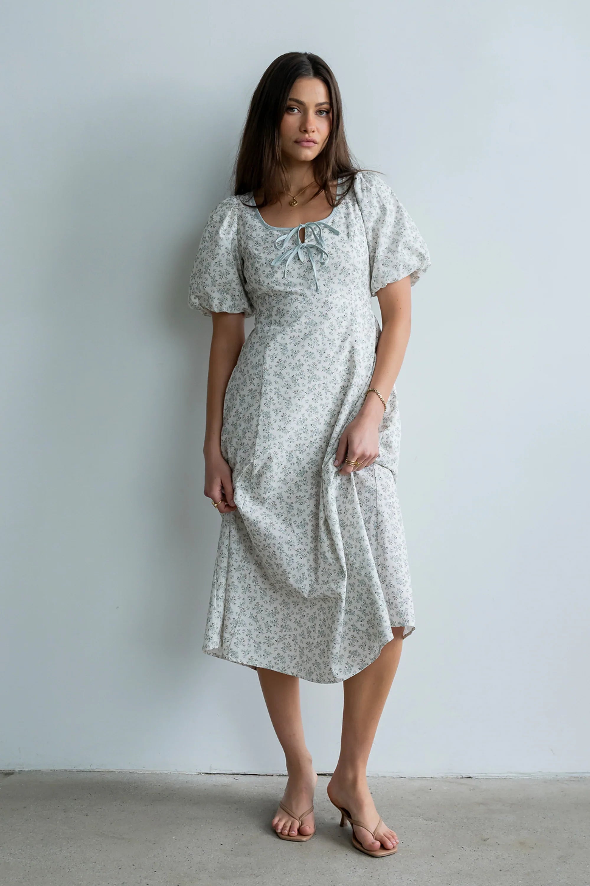 Mason Floral Midi Dress