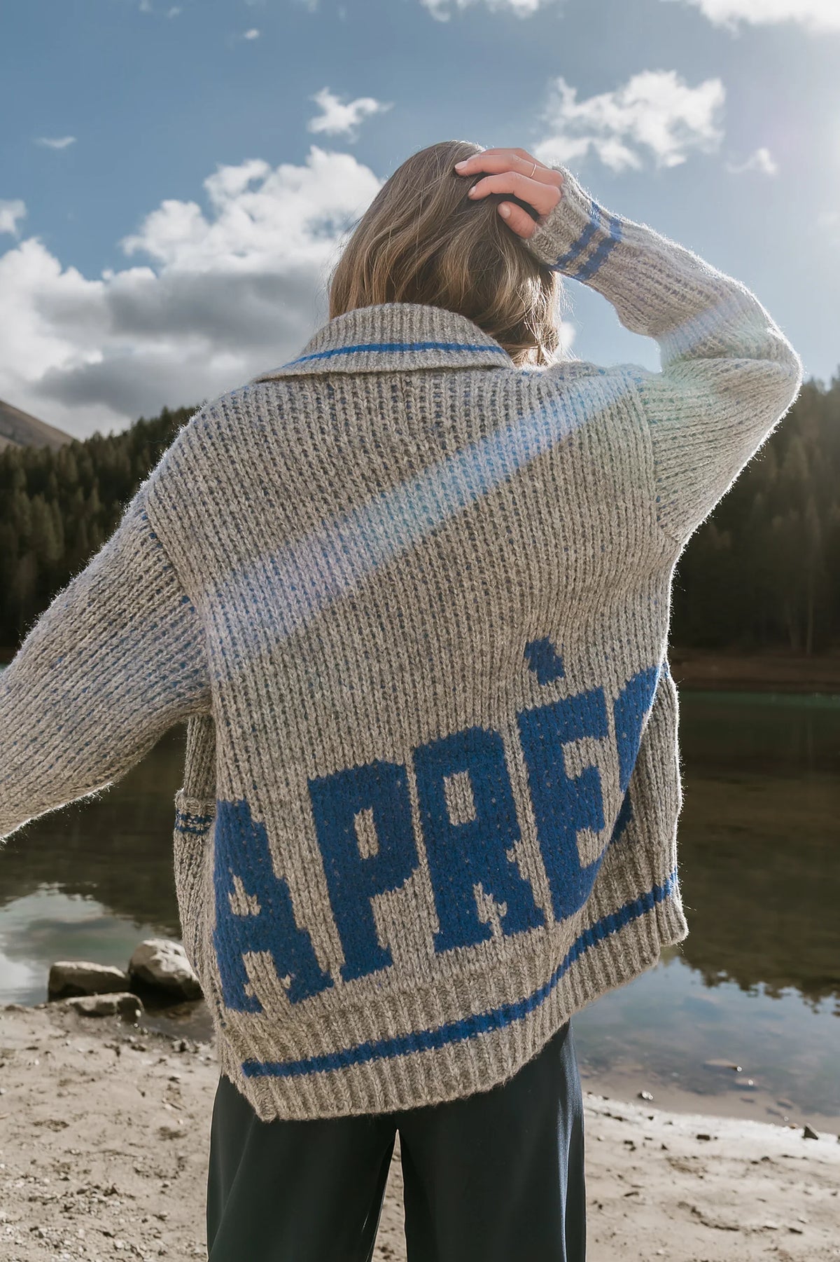 Apres Oversized Knit Jacket FINAL SALE