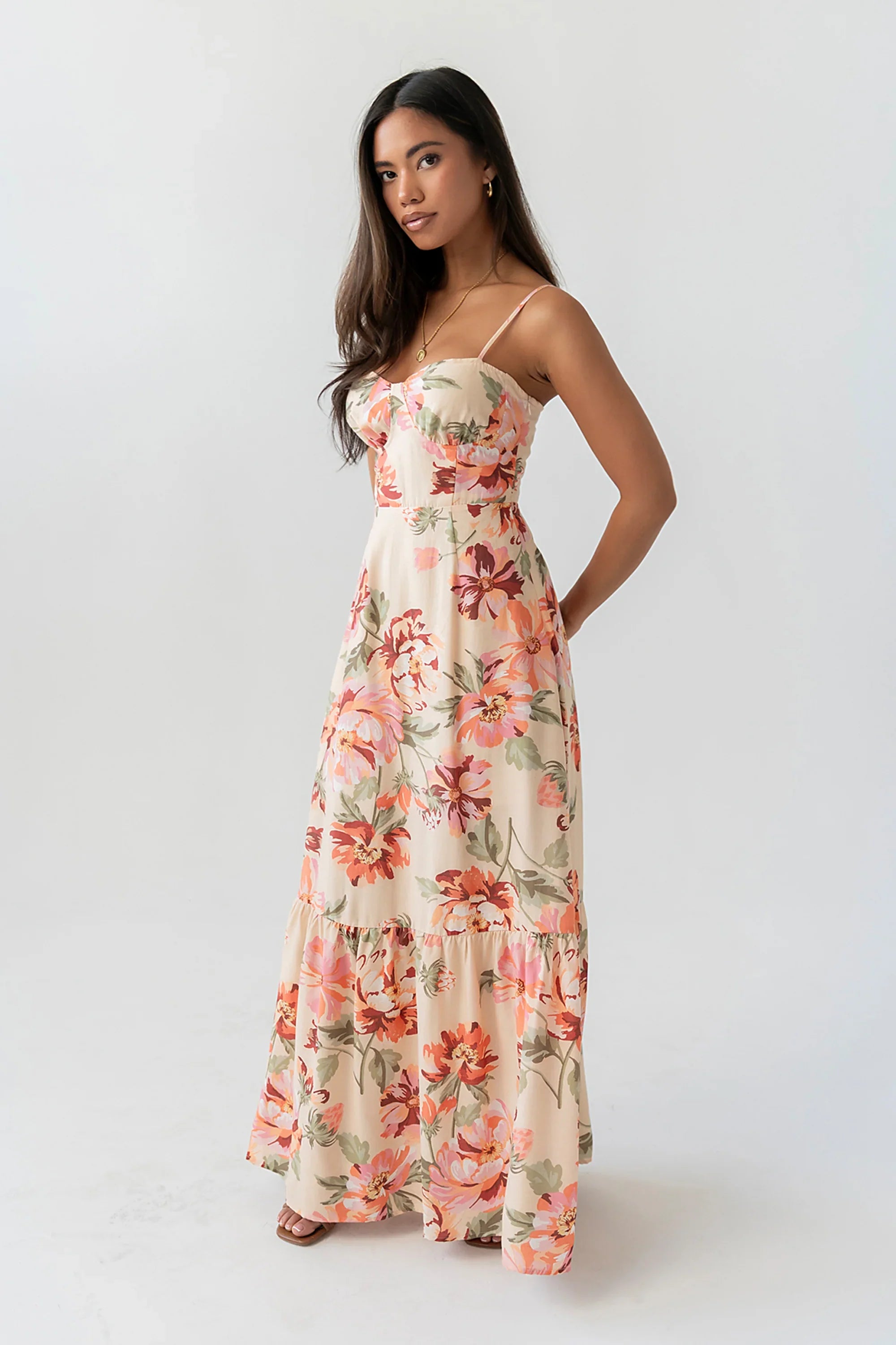 Maysen Floral Maxi Dress