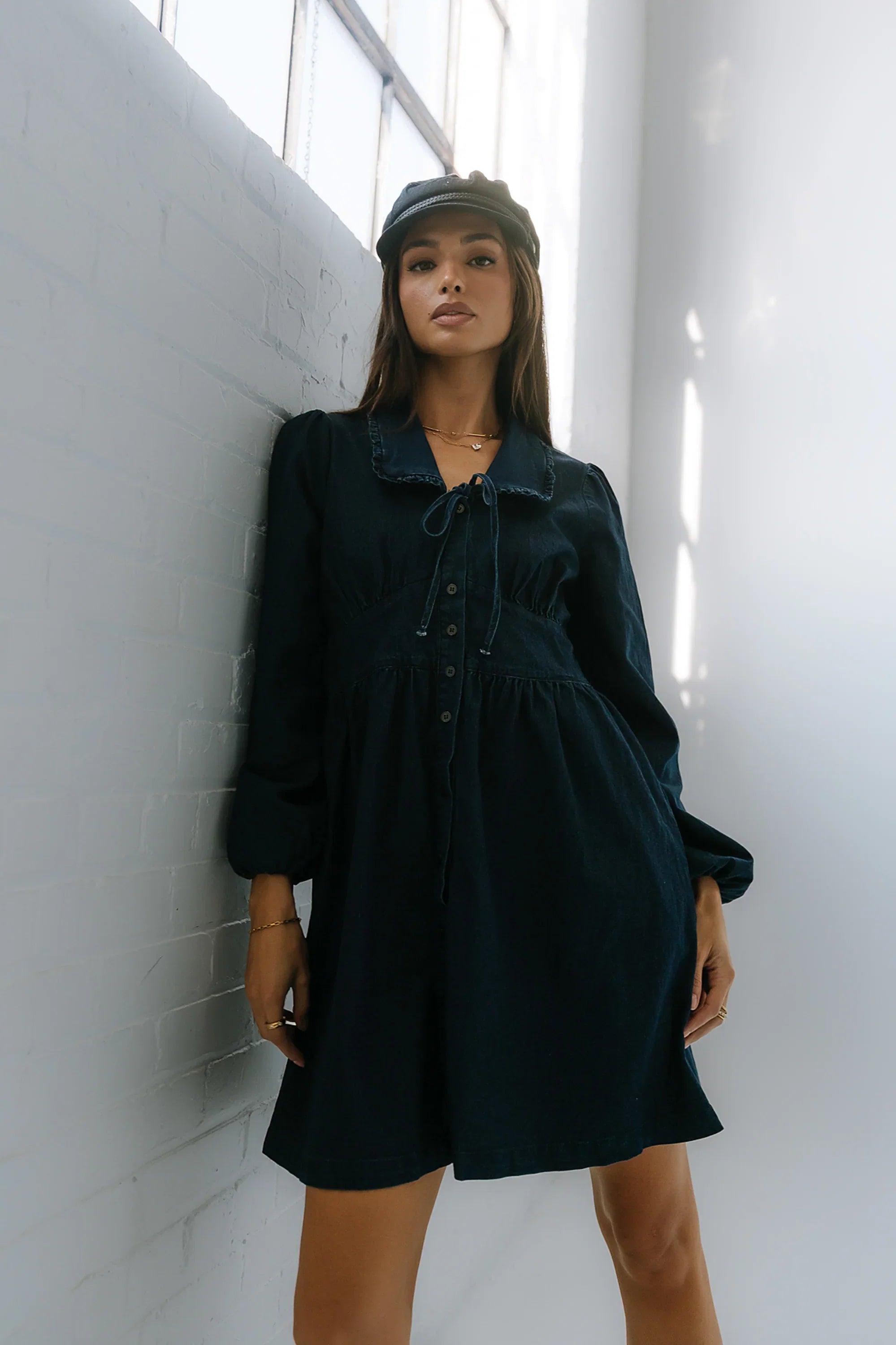 Baker Denim Mini Dress FINAL SALE