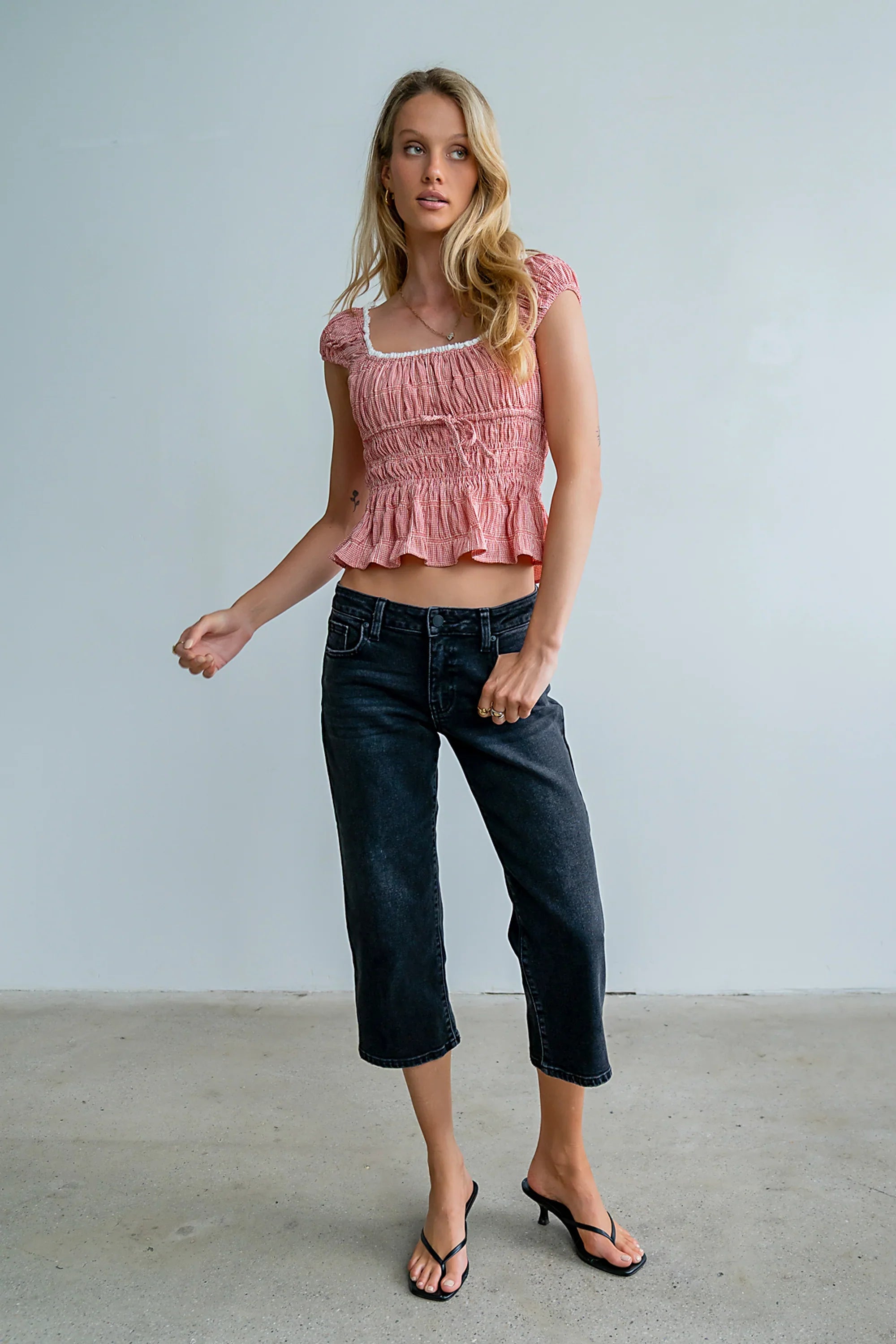 Katie Straight Leg Capris