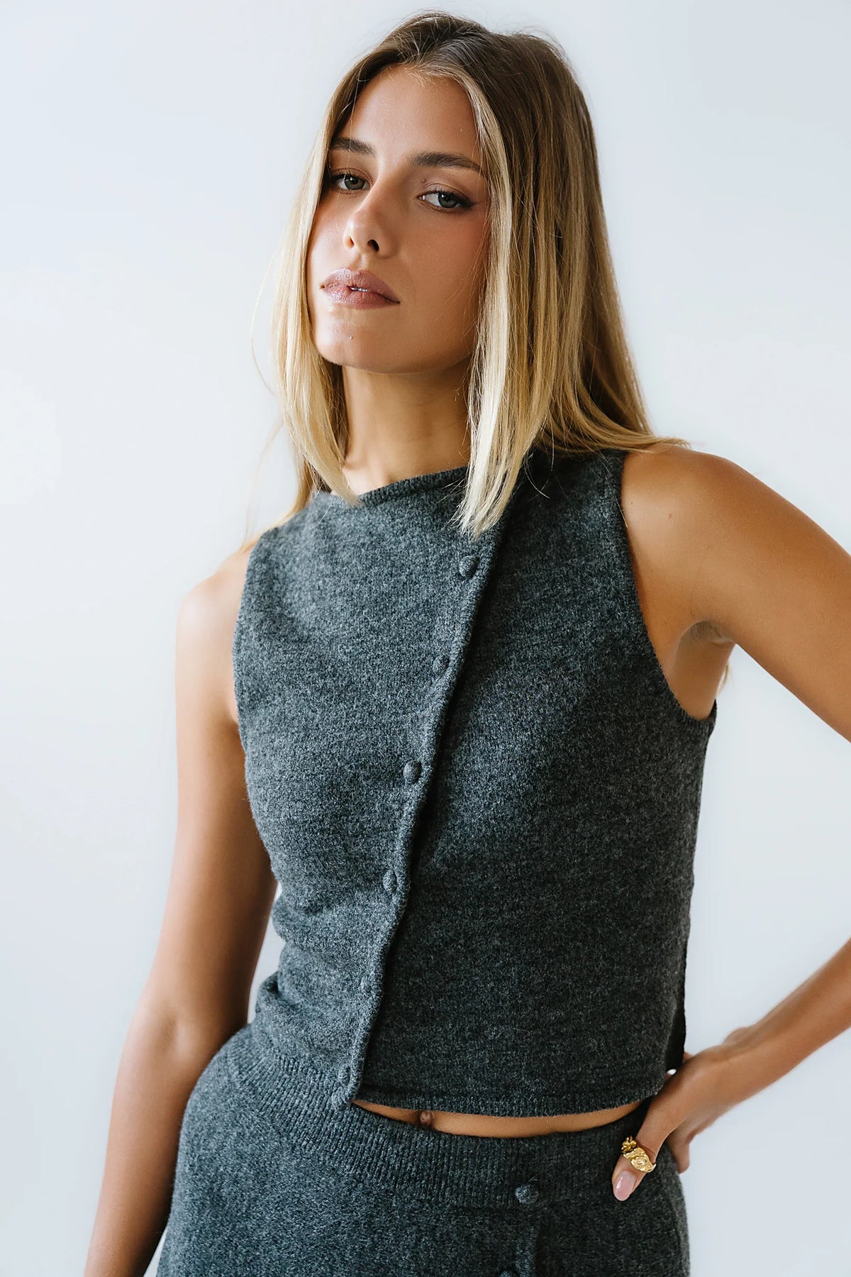 Cassie Asymmetrical Sweater FINAL SALE