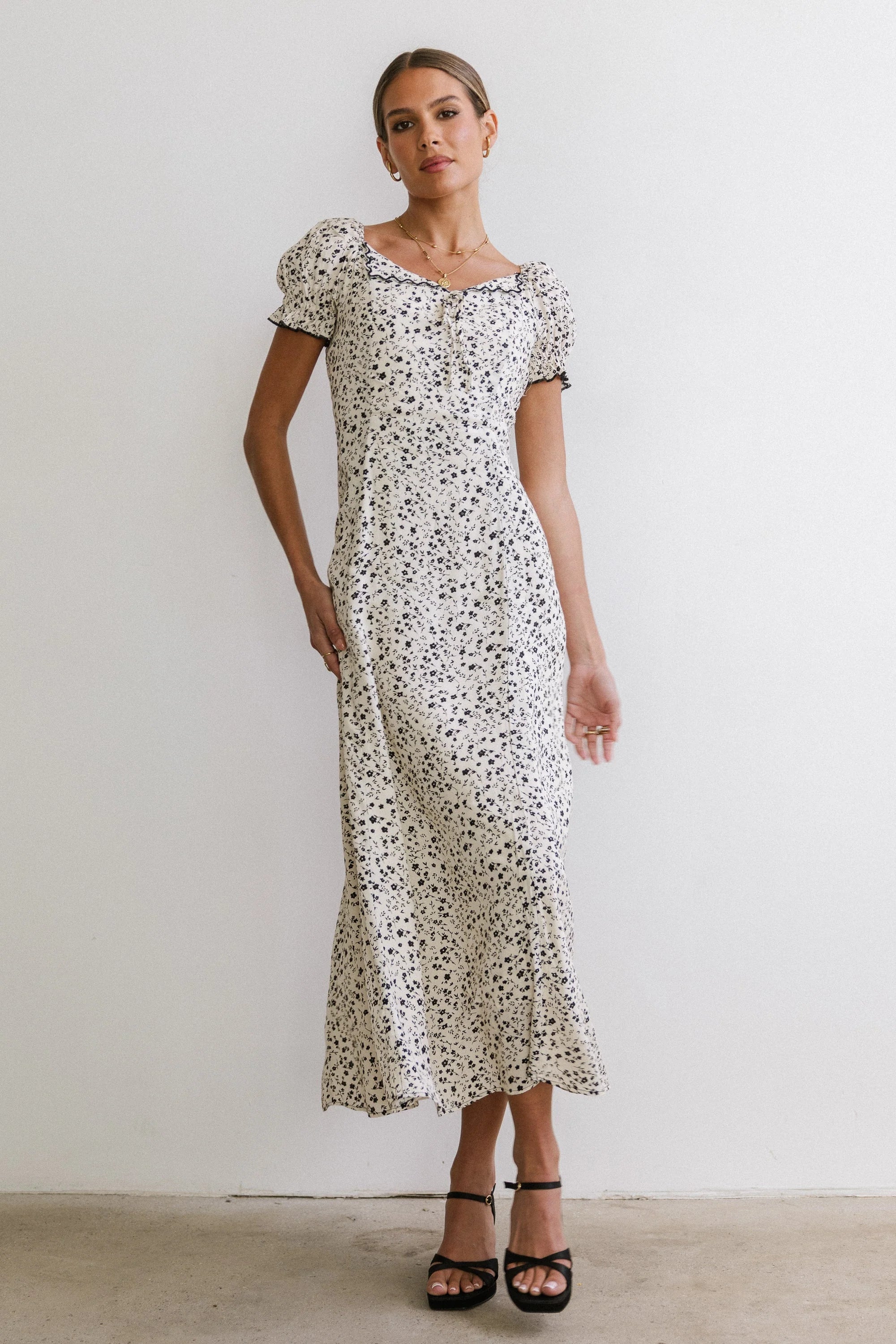 Marlow Maxi Dress in Cream FINAL SALE