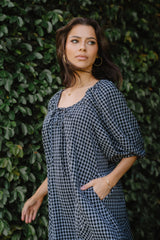 Janika Plaid Romper