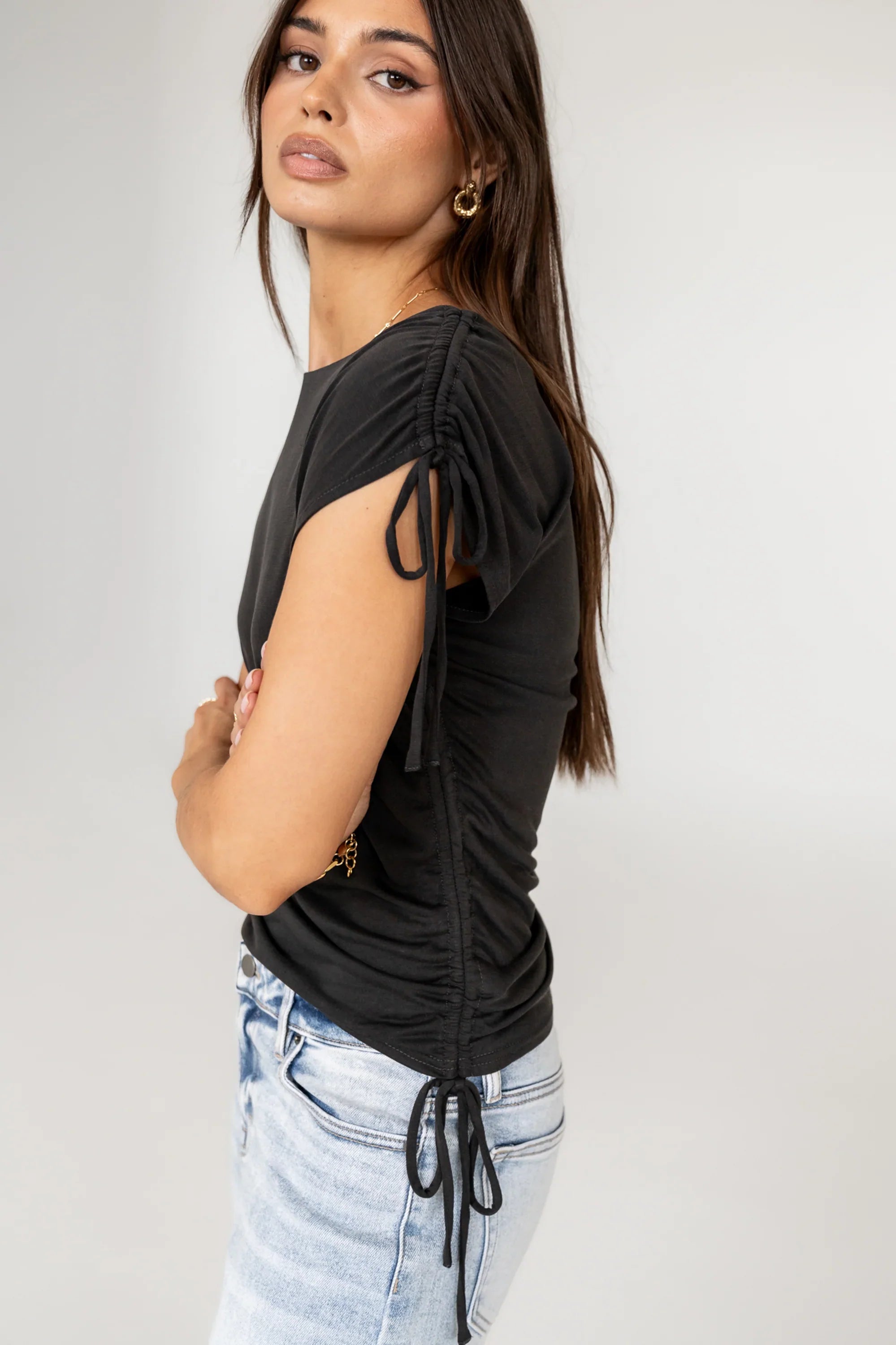 Jay Ruched Top FINAL SALE