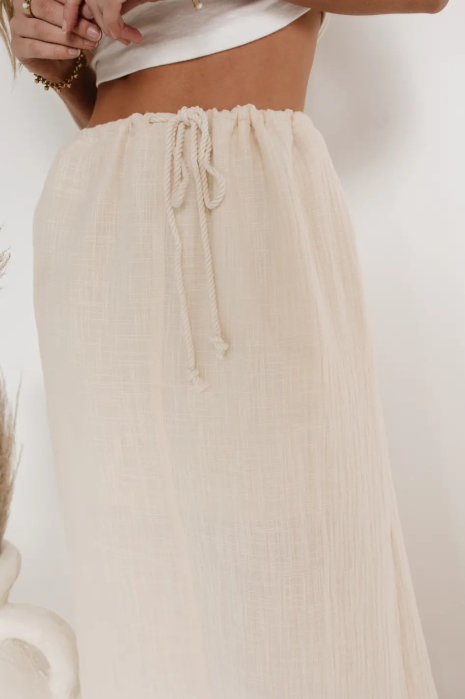 Kelilah Textured Skirt FINAL SALE
