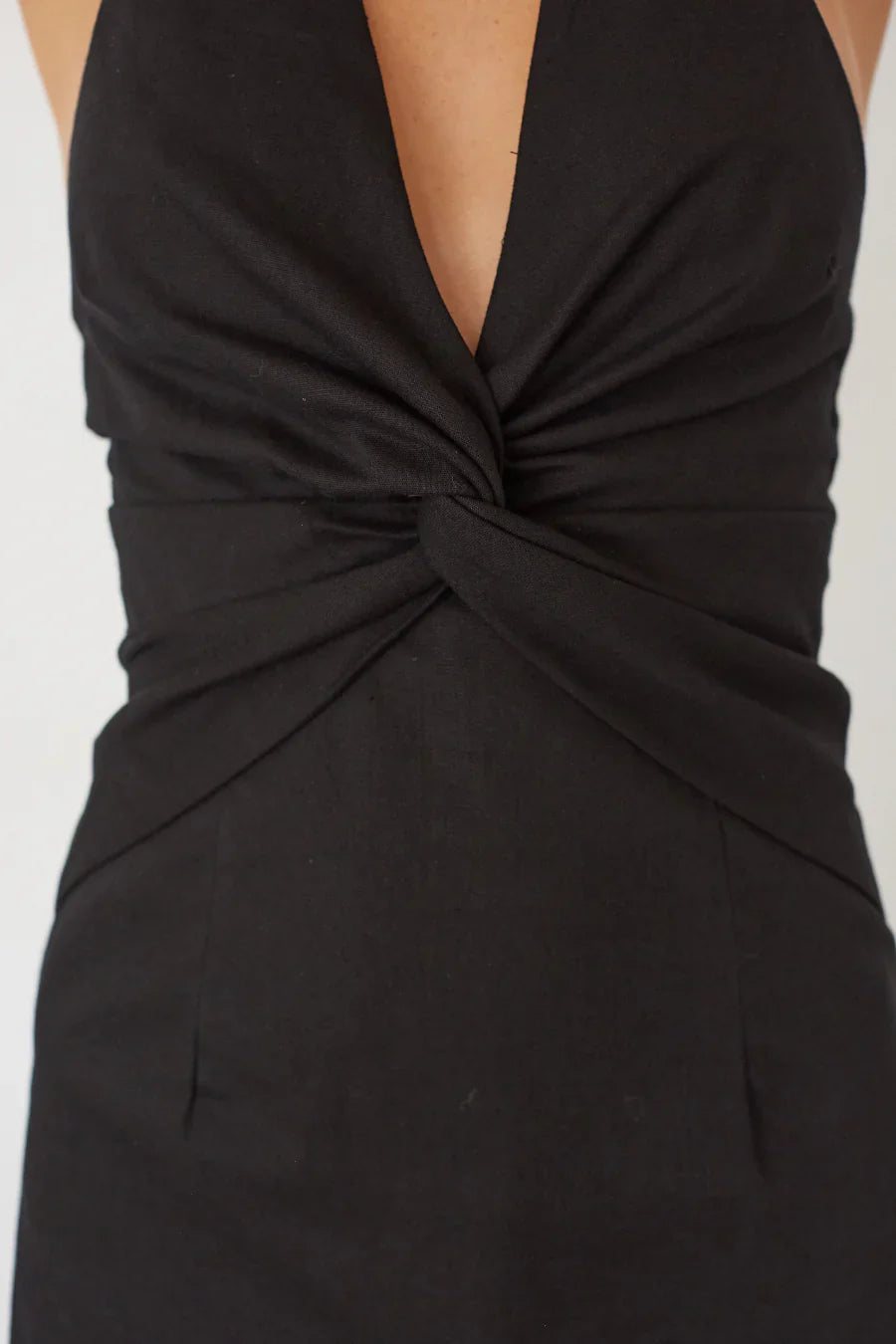 Selina Twist Front Mini Dress